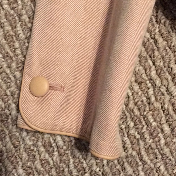 EUC,DANA BUCHMAN,LINED LINEN SLACKS,INC CAMISOLE,CROPPED BLAZER,BUTTONS ON CUFFS - Picture 11 of 13